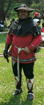 image of Sir Osric in rapier armor